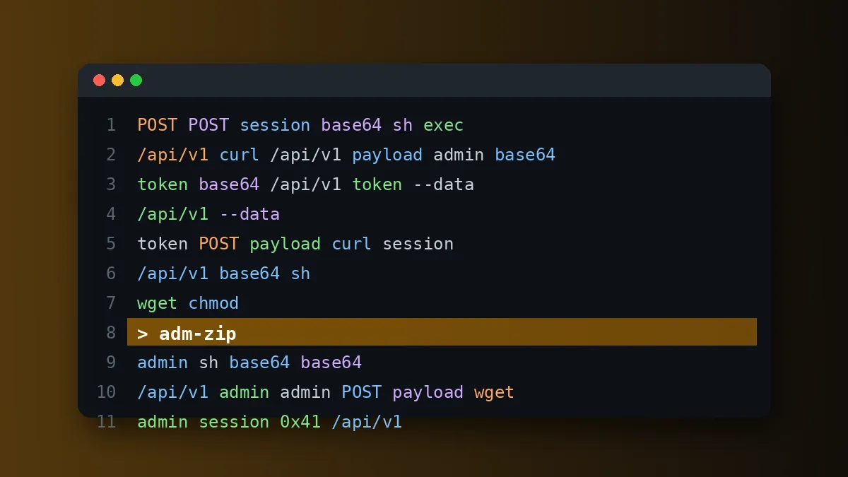 Node.js Services Face High-Severity DoS Risk from Unpatched adm-zip Versions Before 0.6.1